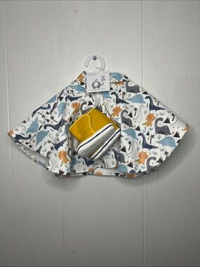 Baby Poncho & Rain Boot Set
